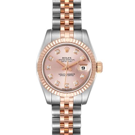 rolex datejust 18k everose|Rolex Datejust everose gold price.